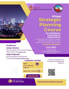 Strategic Planning Course in April, 2023